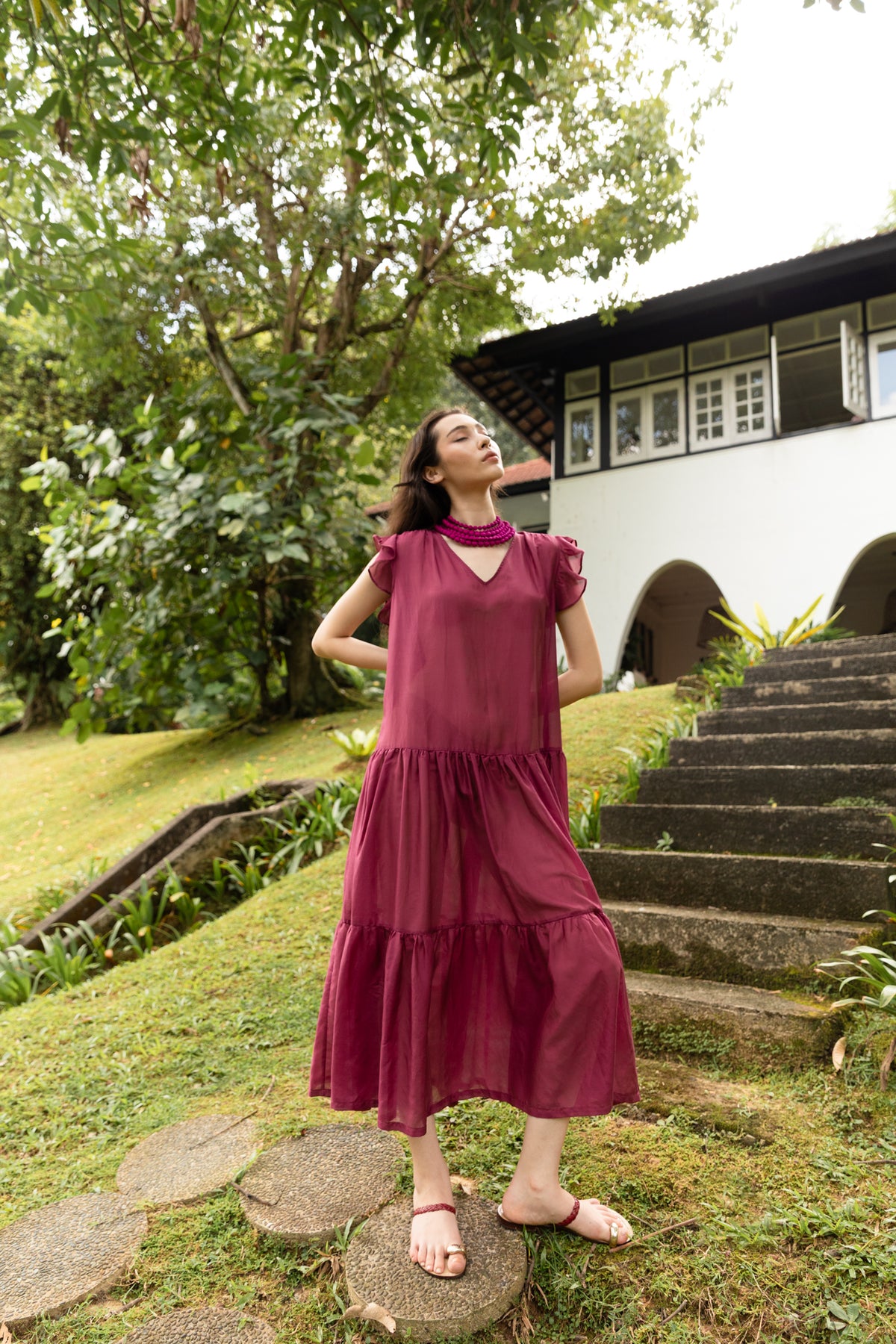 Kerala cotton dress – The Tangerine Road