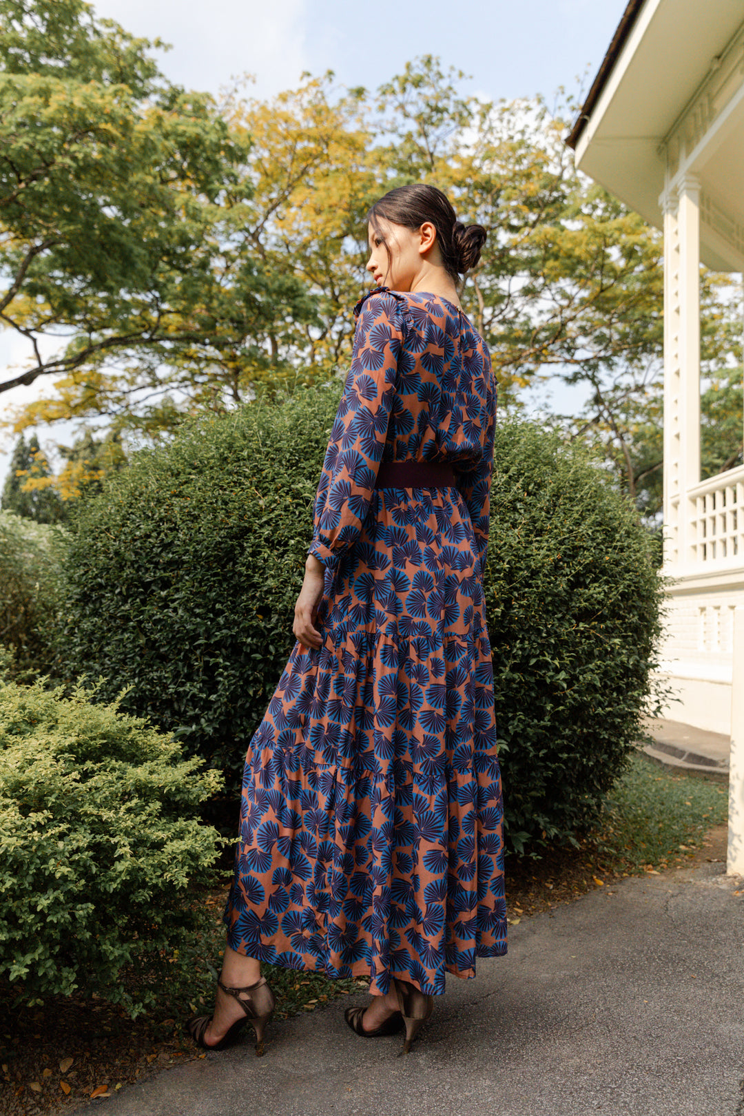 Pokhara Silk Dress by the Tangerine Road – The Tangerine Road