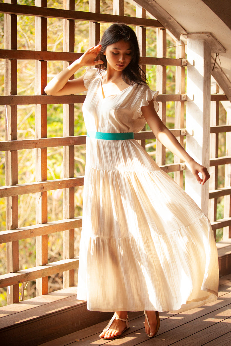 Kerala Cotton Dress  The Tangerine Road